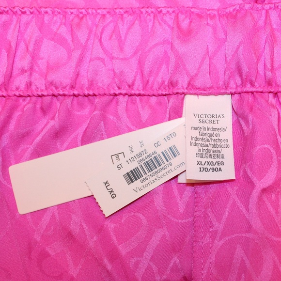 Victoria’s Secret pink sleep shorts (women’s XL) (NWT) - Picture 7 of 8